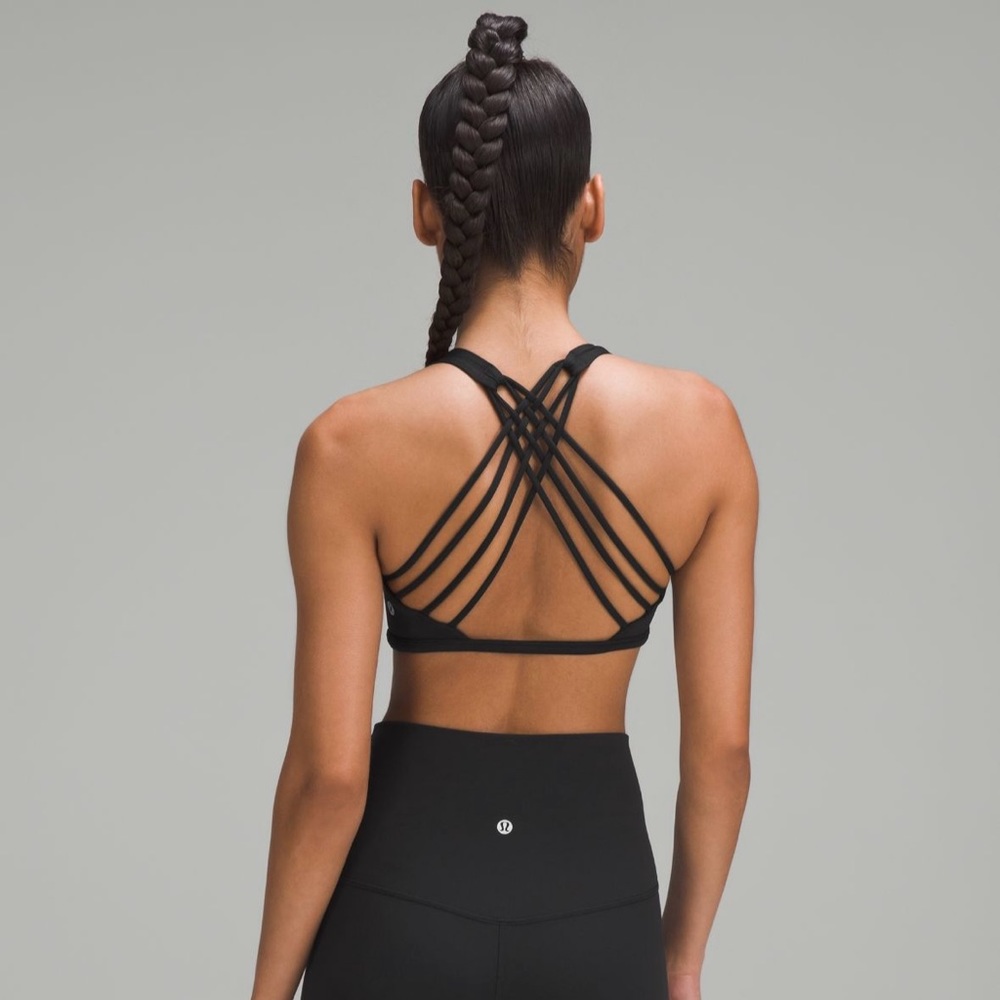 SOLD! • NWT • Free To Be Wild Lululemon Bra • black • 8
